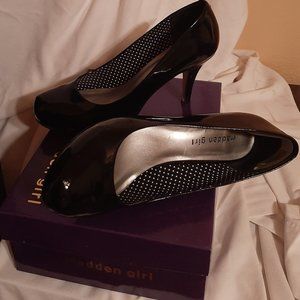 Madden Girl Black Patent Leather Pumps